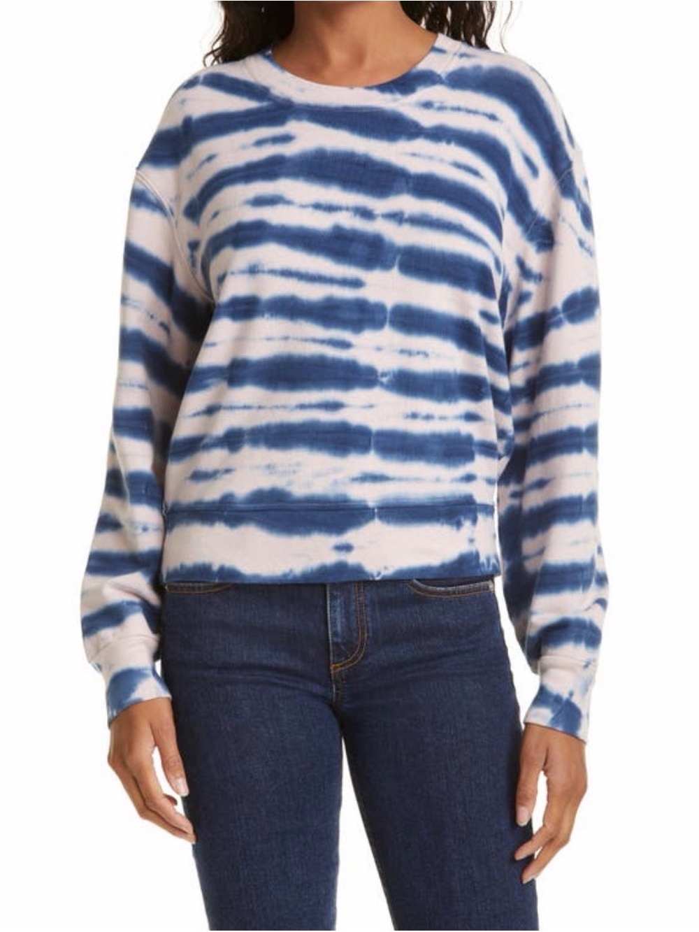Rails Ramona indigo tie die sweatshirt